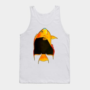 Yellow Fish Tank Top